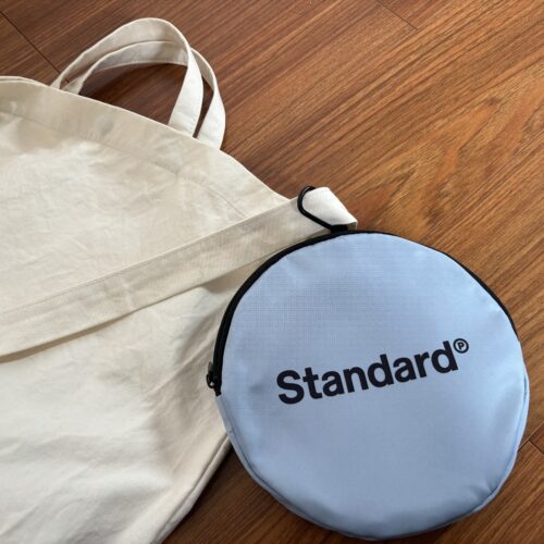 Standard Products　クールリングが入るアルミポーチ ブルー