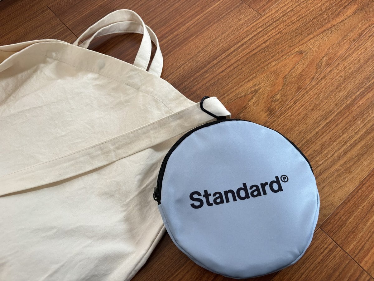 Standard Products　クールリングが入るアルミポーチ ブルー