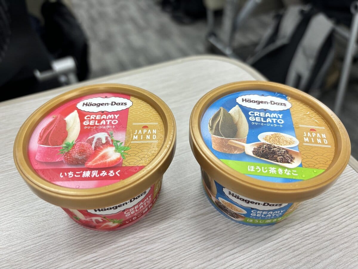 ハーゲンダッツ　「CREAMY GELATO（クリーミー ジェラート）」シリーズ2種