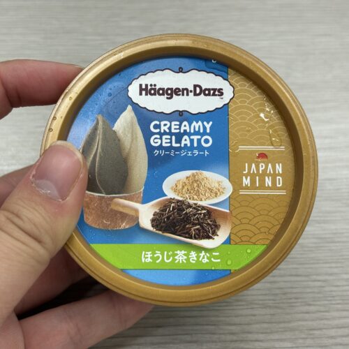 ハーゲンダッツ　ミニカップ CREAMY GELATO『ほうじ茶きなこ』