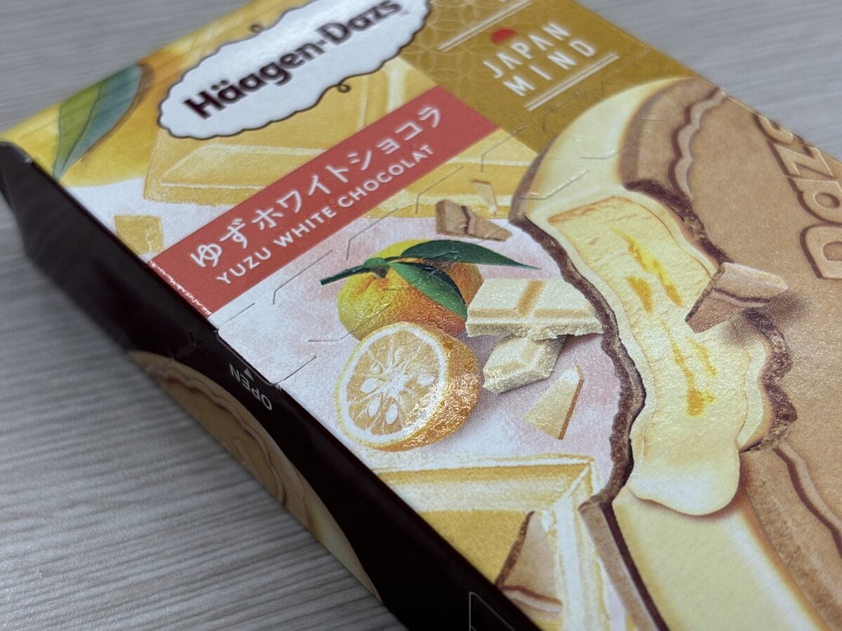 ハーゲンダッツ　ハーゲンダッツ クリスピーサンド『ゆずホワイトショコラ』