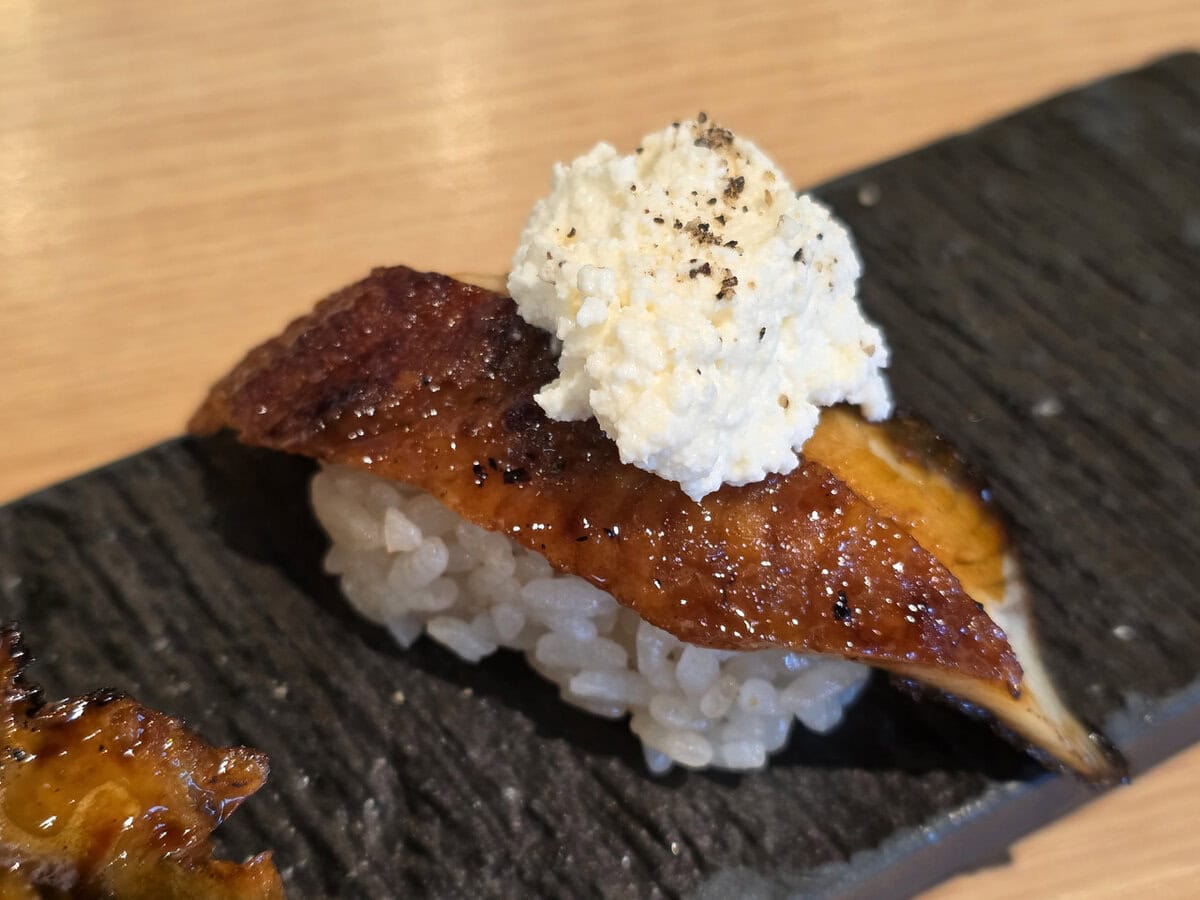 杉玉　極みうなぎ3貫