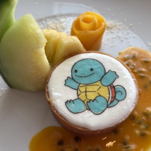 ゼニガメのリコッタチーズタルト