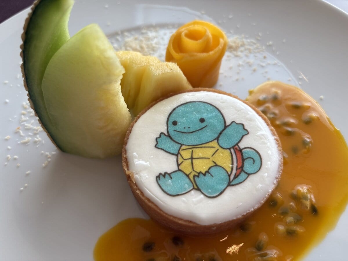 ゼニガメのリコッタチーズタルト