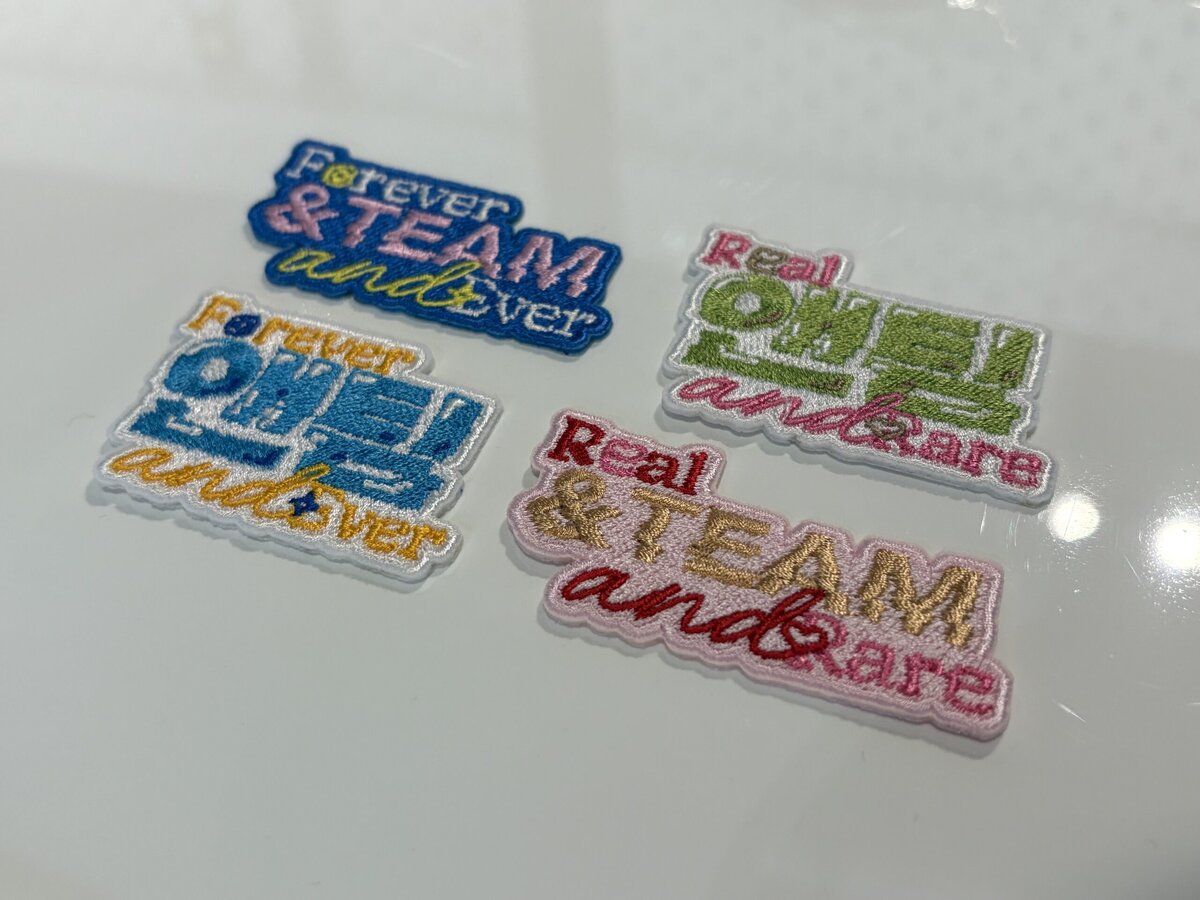＆TEAMのディパートメント限定ワッペン