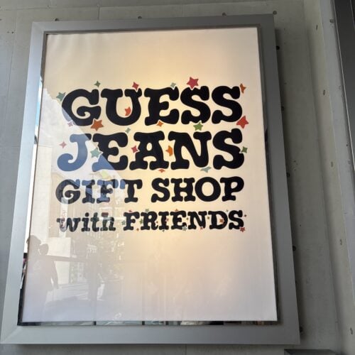 GUESS JEANS GIFT SHOP with FRIENDS