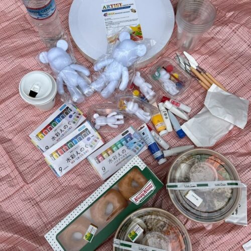 垂らし込みアート準備物
