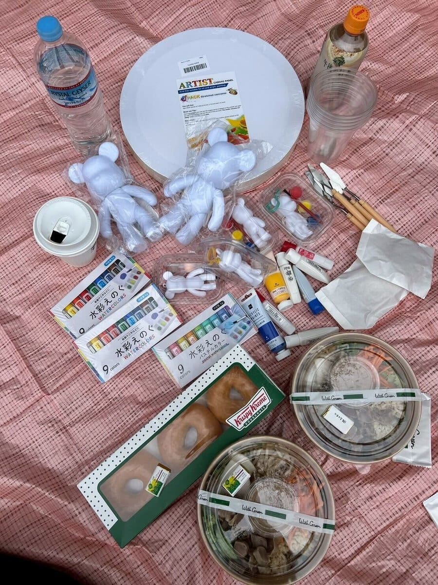 垂らし込みアート準備物