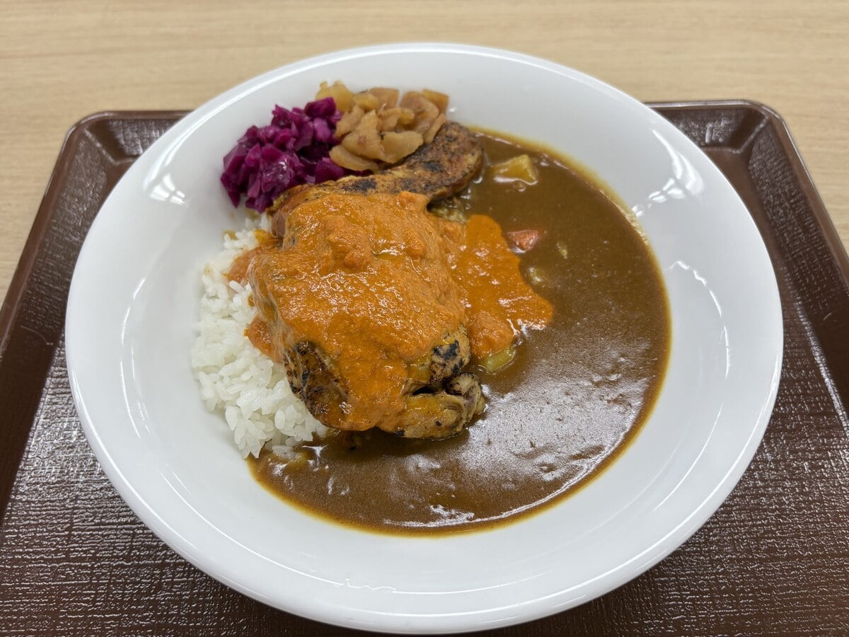 すき家　バターチキンソースカレー