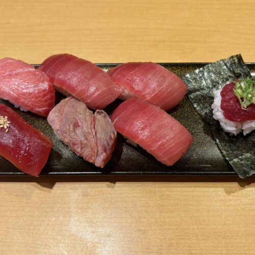 スシロー　天然本鮪7貫盛り