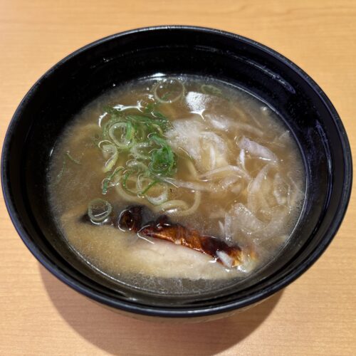 スシロー　濃厚鯖節ラーメン