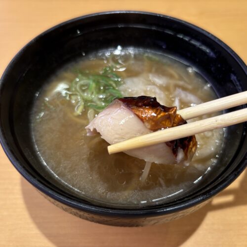 スシロー　濃厚鯖節ラーメン