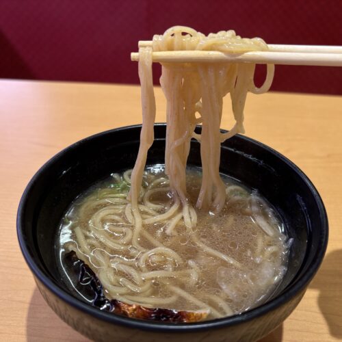 スシロー　濃厚鯖節ラーメン