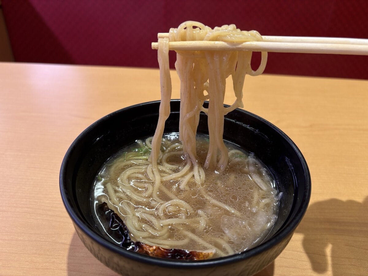 スシロー　濃厚鯖節ラーメン