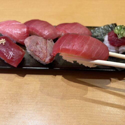 スシロー　天然本鮪7貫盛り