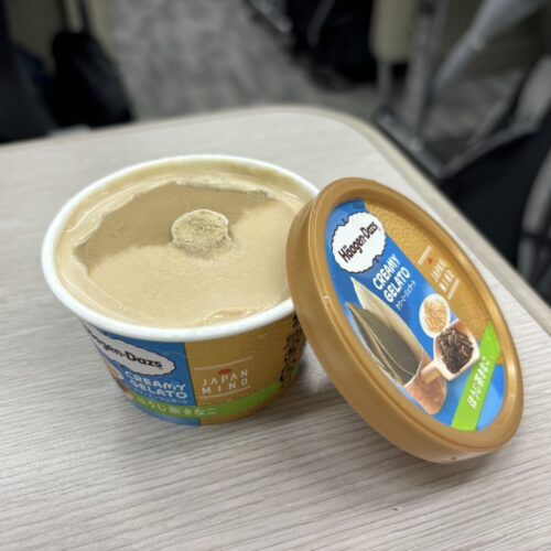 ハーゲンダッツ　ミニカップ CREAMY GELATO『ほうじ茶きなこ』