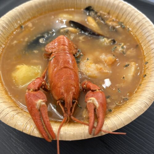 フランス／Écrevisses & Vin　ザリガニと魚介のブイヤベース