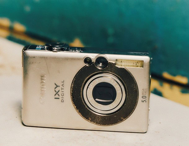 桜木蓮音さんのカメラ(IXY DIGITAL)