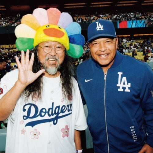 村上隆がドジャース本拠地でノーバウンド始球式！現代アートがMLBに咲いた夜