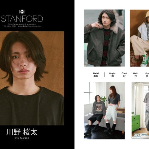 STANFORD所属のモデル・川野桜太の好きなものは？