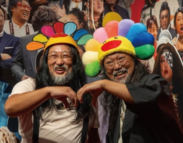 アーティスト・村上隆と、“弟”・村上隆二
(ロバート秋山)によるコラボレーションユニット・MM Bro.(エムエムブラザー
ズ)