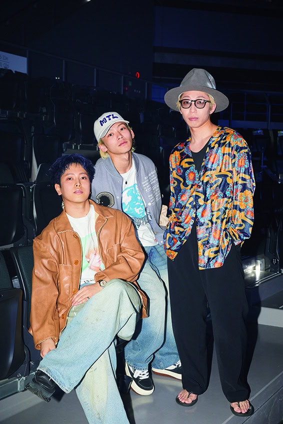 avex ROYALBRATSメンバーのDaiki、Kanta、Yuta Nakamura