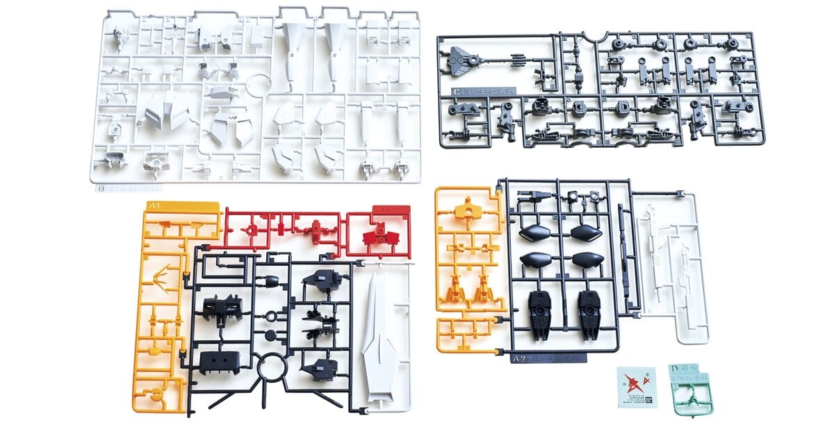 平山くんのガンプラパーツ一式