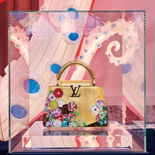 ルイ・ヴィトンがフランスの「アート・ バーゼル・パリ2025」(25年10月開催)で発表した「アーティーカプシーヌ 第7段 - ルイ・ヴィトン × 村上隆 コレクション」