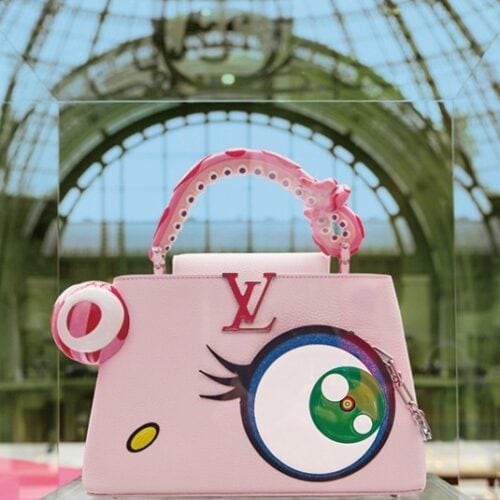 ルイ・ヴィトンがフランスの「アート・ バーゼル・パリ2025」(25年10月開催)で発表した「アーティーカプシーヌ 第7段 - ルイ・ヴィトン × 村上隆 コレクション」