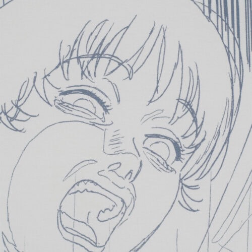 ラッド ミュージシャンが描く『ルックバック』の世界。原画の表情をミニマルに集約した全5柄のTシャツが発売中