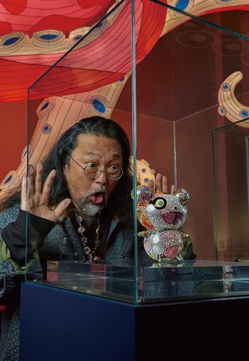 ルイ・ヴィトンがフランスの「アート・
バーゼル・パリ2025」(25年10月開催)で発表した「アーティーカプシーヌ 第7段 - ルイ・ヴィトン × 村上隆 コレクション」