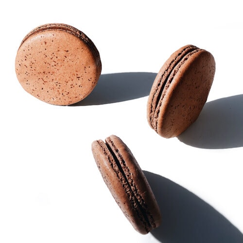 ル・ショコラ・アラン・デュカスのマカロンショコラ