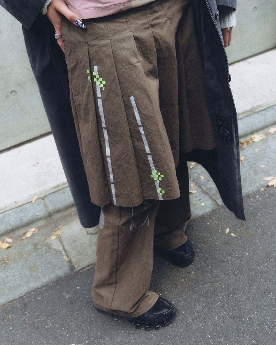 【スナップ】ラフな中にのぞく計算されたレイヤードがGOOD