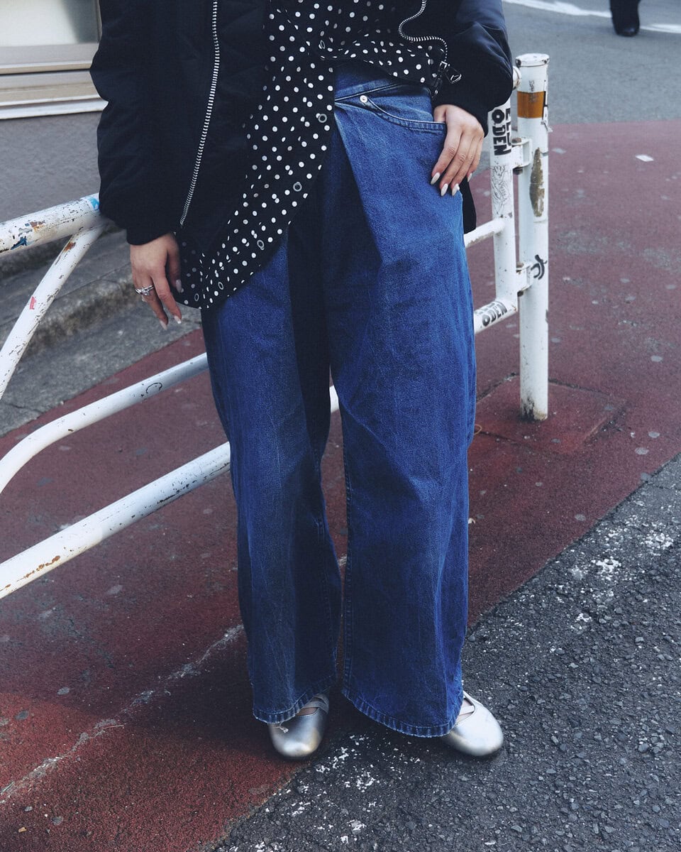 【スナップ】変わった形のアイテムを寄せ集めた“オールスター”コーデ