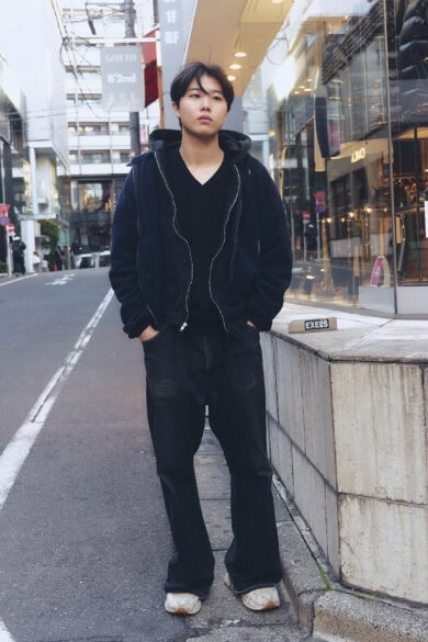 【スナップ】肩の力がいい感じに抜けたフリース軸の“ちょっとお出かけ”コーデ