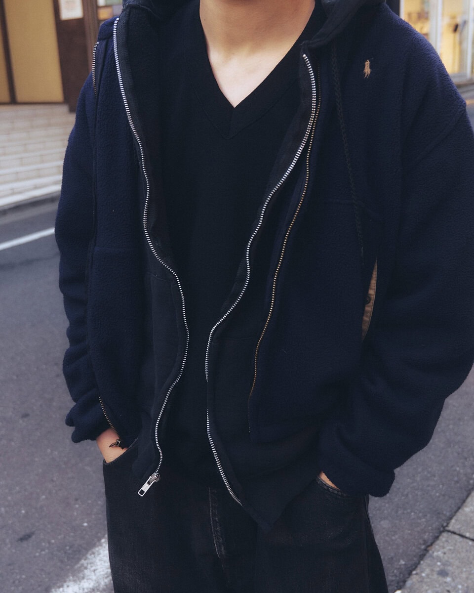 【スナップ】肩の力がいい感じに抜けたフリース軸の“ちょっとお出かけ”コーデ