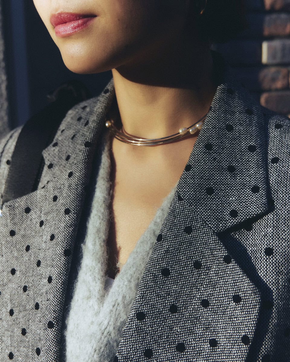 【スナップ】グレーを基調にした大人っぽヴィンテージコーデ