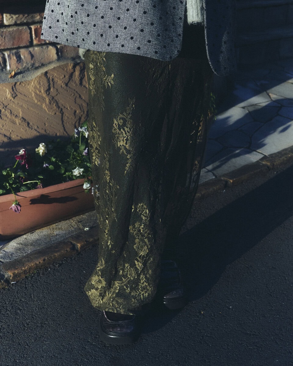 【スナップ】グレーを基調にした大人っぽヴィンテージコーデ