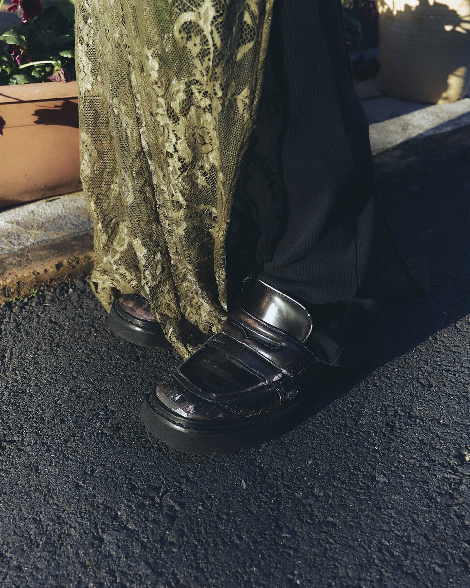 【スナップ】グレーを基調にした大人っぽヴィンテージコーデ