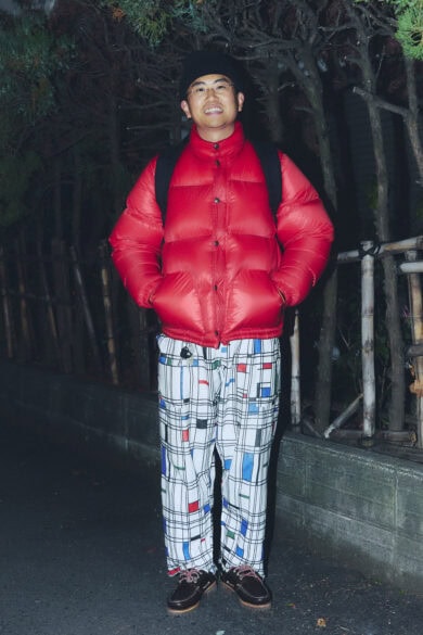 【スナップ】イベントごとが多い年末年始は気分をアゲる色&アイテムづかいが吉