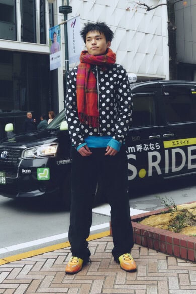 【スナップ】やりすぎない派手さは柄とカラーの掛け算で実現