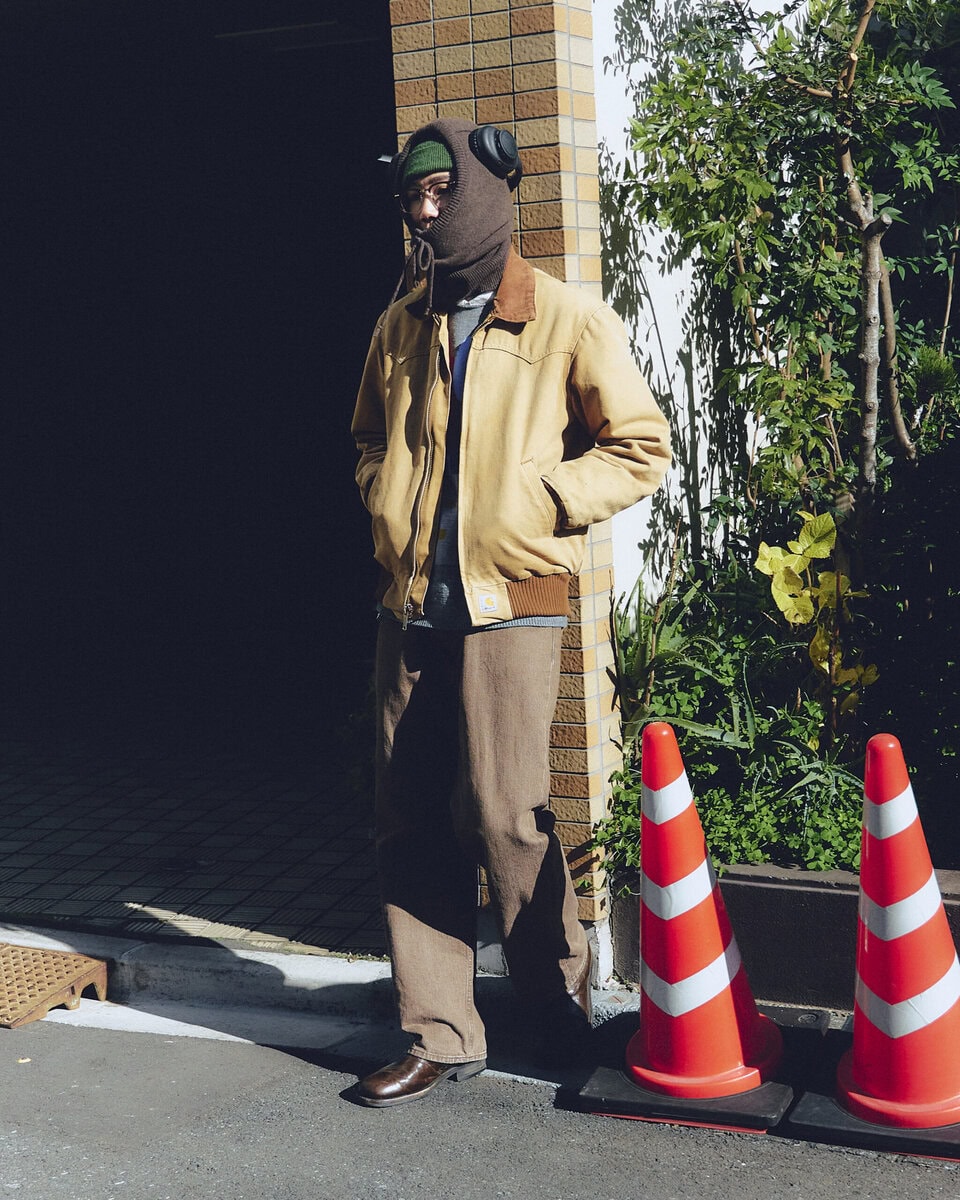 【スナップ】購入したての90sカーハートのサンタフェジャケットが主役