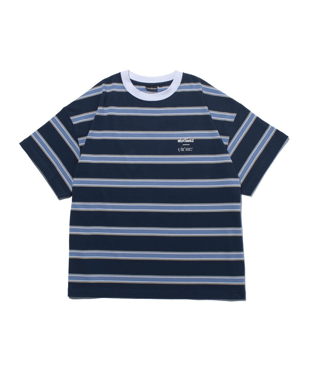 1981年、米・ニューハンプシャーで誕生したWILD THINGS。その創業年の空気感をF/CE.の視点で再構築したボーダーTシャツ。80年代のアメリカに見られたアウトドア黎明期の勢いや自由な空気感を、素材と柄、そして色合いで表現した。