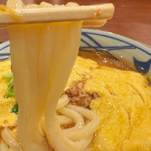 うどんにもよく絡む