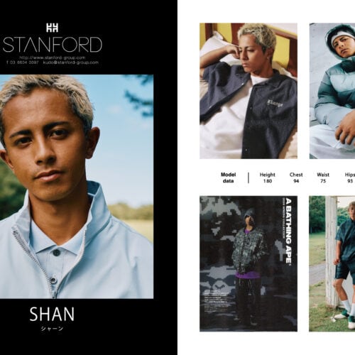 STANFORD所属のモデル・シャーンの好きなものは？