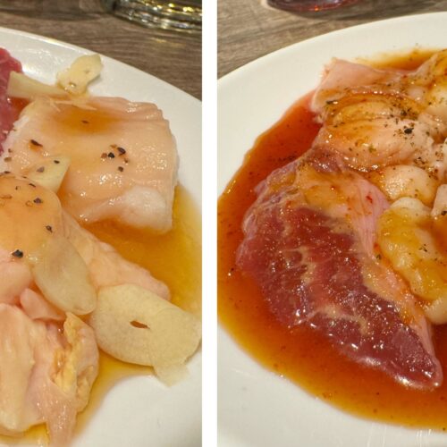 ホルモン3種盛り