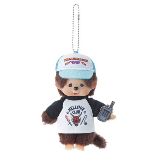 モンチッチと『ストレンジャー・シングス』のコラボアイテム（キーチェーン）