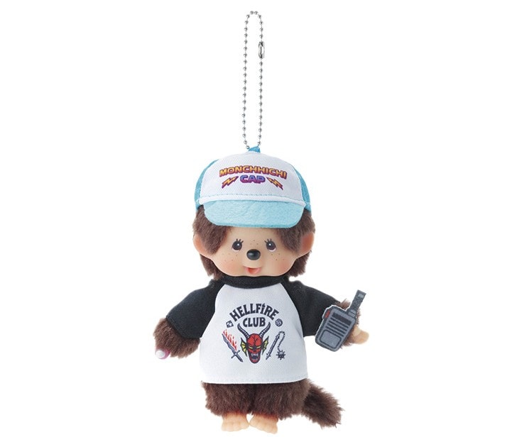 モンチッチと『ストレンジャー・シングス』のコラボアイテム（キーチェーン）