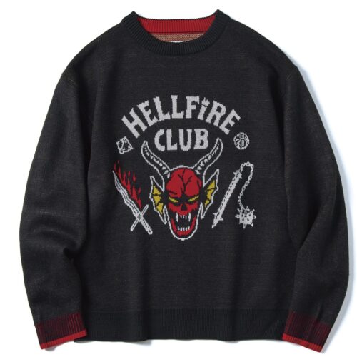 グラニフとと『ストレンジャー・シングス』のコラボアイテム（ニット）