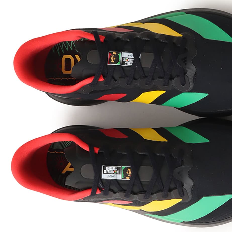 アディダス オリジナルスの「ボブ・マーリー × アディダス アディゼロ エヴォ エスエル ウーブン」¥19,800